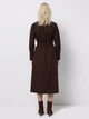 Платье-рубашка миди осеннее женское Colin's CL1075558BRW S Brown (8684112814636) - изображение 2