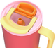 Термокружка Kambukka Rio Pink Papaya 950 мл Коралова з жовтим (5407005144312) - зображення 6