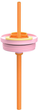 Термокружка Kambukka Rio Pink Papaya 950 мл Коралова з жовтим (5407005144312) - зображення 8