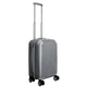 Дорожня валіза маленька Vip Collection Mont Blanc срібло 41 л. полікарбонат (MB.20.Silver) - изображение 1