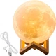 Настольный светильник Луна 15 см сенсорный с USB-зарядкой 5 цветов Magic 3D Moon UKC Light Touch Control - изображение 1