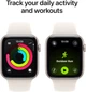 Smartwatch Apple Watch SE 3 (2025) GPS 40mm Starlight Aluminium Case with Starlight Sport Band M/L (MEH54) - obraz 6