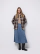 Юбка джинсовая миди осенняя женская Colin's CL1076231DN44476 40 Pravy Wash (8684112858814) - изображение 3