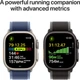 Smartwatch Apple Watch Ultra 3 GPS + Cellular 49mm Black Titanium Case with Black/Charcoal Trail Loop - M/L (APL_MF1H4) - obraz 4
