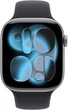Smartwatch Apple Watch Series 11 GPS 42mm Space Grey Aluminium Case with Black Sport Band - S/M (APL_MEQW4) - obraz 2