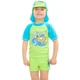 Топ сонцезахисний для хлопців Aqua Speed SURF-CLUB T-SHIRT зелений 104см (383-04-104) - зображення 1