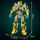Конструктор Робот трансформер Бамблби Bumblebee 2 в 1 1254 дет. 8842 Желтый - изображение 3
