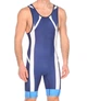 Трико борцовское Asics Wrestling Singlet синий,белый,голубой XS - изображение 1