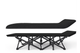 Туристична похідна розкладачка з Mesh-матрацом LEOBRO Black LB-CC-L1-BLK 190х68х30 см, з поліестеру, чорна - зображення 2