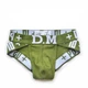 Трусы брифы мужские D.M 04-2777 XXL цвет хаки - изображение 1