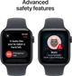 Smartwatch Apple Watch SE 3 (2025) GPS 40mm Midnight Aluminium Case with Midnight Sport Band M/L (MEHC4) - obraz 7