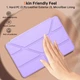 Чохол Transparent Origami на Samsung Galaxy Tab A11 Plus (11") / чохол для планшета з функцією підставки / фіалковий - зображення 6