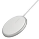 Беспроводная зарядка Baseus Simple Mini Magnetic Wireless Charger |15W, быстрая зарядка, широкая совместимость, многоуровневая защита, для смартфона или наушников, компактная, магнитное крепление| Белый - изображение 4