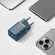 Сетевое зарядное устройство адаптер BASEUS Super Si Quick Charger (TZCCSUP-B03) |1Type-C, 20W/3A, поддержка быстрой зарядки QC/PD, многоуровневая система защиты| + кабель Type-C to Lightning в комплекте Синий - изображение 7
