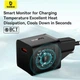 Сетевое зарядное устройство адаптер Baseus GaN5 Fast Charger (mini) |1Type-C, 20W/3A, поддержка быстрой зарядки QC/PD, многоуровневая защита, широкая совместимость, компактный| + Кабель Type-C to Type-C |100W, 1m| Черный - изображение 10