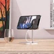 Настольное беспроводное зарядное устройство Hoco CW32 Happiness Magnetic Desktop Wireless Charger |15W, быстрая зарядка, широкая совместимость, многоуровневая защита, магнитное крепление| Серебристый - изображение 8