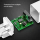 Сетевое зарядное устройство адаптер Baseus for Qi quick charge (CCALL-BX02) |1USB, 24W/2A, поддержка быстрой зарядки QC3.0, многоуровневая защита, универсальная совместимость| Белый - изображение 8