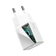 Сетевое зарядное устройство адаптер BASEUS Super Si Quick Charger (TZCCSUP-B03) |1Type-C, 20W/3A, поддержка быстрой зарядки QC/PD, многоуровневая система защиты| + кабель Type-C to Lightning в комплекте Белый - изображение 6