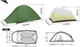 Намет надлегкий двомісний Naturehike Cloud Up Pro Темно-зелений CNK2350WS020 (6927595798737) - зображення 3