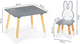Zestaw mebli dla dzieci EcoToys WH141 Stół + 2 krzesła (5903769974672) - obraz 10