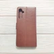 Чехол книжка Idewei для Samsung Galaxy A35 5G / A356 с визитницей Коричневый - изображение 3
