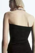 Топ бандо COS sparkly textured bandeau 1210981002 L Чорний - изображение 6