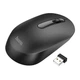 Беспроводная мышь Hoco DI04 Plus, 1200DPI, BT4.0, 2.4G, 1xAA, black - изображение 1