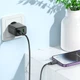 Мережевий зарядний пристрій Hoco CS23A, 1USB, 1Type-C, PD, QC 30W, Type-C to Lightning, Чорний - зображення 8