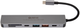 Hub USB Platinet 2 x USB-A, 2 x USB-C PD, 1 x HDMI 4K 10Gbps (PMH9997B) - obraz 1