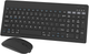 Zestaw bezprzewodowy Omega Wireless Set Keyboard + Mouse Black (OKM2658B) - obraz 3