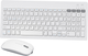 Zestaw bezprzewodowy Omega Wireless Set Keyboard + Mouse White (OKM2658W) - obraz 3