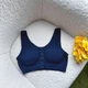 Бюстгальтер топ женский Ouno T197 с визерунком, Синий XXL/3XL - изображение 1