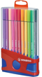 Набір маркерів Stabilo ColorParade Pen 68 1 мм 20 шт (4006381354462) - зображення 1