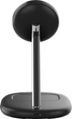 Ładowarka bezprzewodowa Canyon WCS-205 15 W Qi2 2-w-1 Black (CNS-WCS205BW/A) - obraz 6