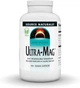 Магний ультра, Ultra-Mag, Source Naturals, 5-в-1, расслабляет мышцы и успокаивает нервы, 360 капсул - изображение 1
