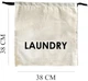 Мішечок-органайзер ORGANIZE для подорожей для брудних речей- laundry Білий (M-laundry-white) - зображення 2