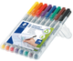 Zestaw markerów Staedtler Universal pen Lumocolor non-permanent 0.4 mm 8 szt (4007817307830) - obraz 2