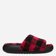 Klapki damskie Crocs Classic Buff Check 210694-001 38-39 Czarny/Czerwony (196265884032) - obraz 1
