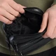 Стильная мужская сумка через плечо из натуральной кожи, компактный размер, много отделений - изображение 3