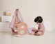 Колыбель Smoby Toys Baby Nurse с балдахином и аксессуарами Терракотовая пудра (7600220391) (3032162203910) - изображение 9