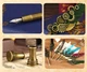 Перова ручка для каліграфії Blue Peacock подарунковий набір 5 різних чорнил підставка з печаткою Синій (М1730226) - зображення 3