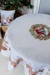 Скатерть гобеленовая Прованс Carousel с люрексом Круглая D136 см (41791) (4823093474895) - изображение 4