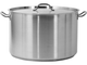 Каструля Yato з кришкою з нержавіючої сталі 50 x 32 см 62.8 л (5906083860218) - зображення 1