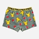 Набор детских трусов-боксеров 2 шт для мальчика Disney Pokemon HY30034_SET1 104/110 см Серый/Нави (3609088158985) - изображение 4
