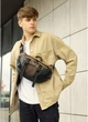Большая мужская поясная сумка бананка Sambag для планшета DynamicDart хаки - изображение 6