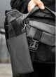 Большая мужская поясная сумка бананка Sambag DynamicDart графитовая - изображение 8