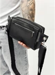 Мужская сумка бананка Sambag Harvi черная - изображение 1