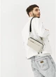 Мужская сумка бананка Sambag Harvi серая - изображение 3