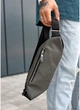 Сумка через плечо бананка Sambag Holster MSH черная с перфорацией - изображение 5