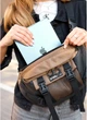 Большая женская поясная сумка бананка Sambag для планшета DynamicDart хаки - изображение 5